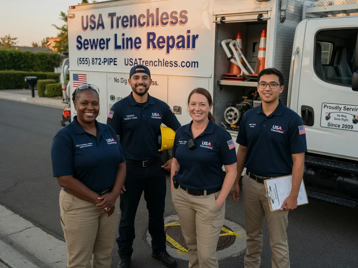 Sewer Line Repair company in La Marque, TX